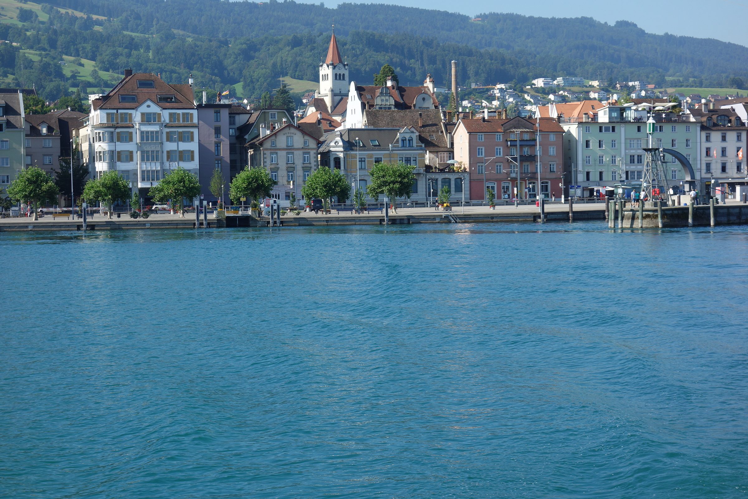 Seepromenade Rorschach am Bodensee